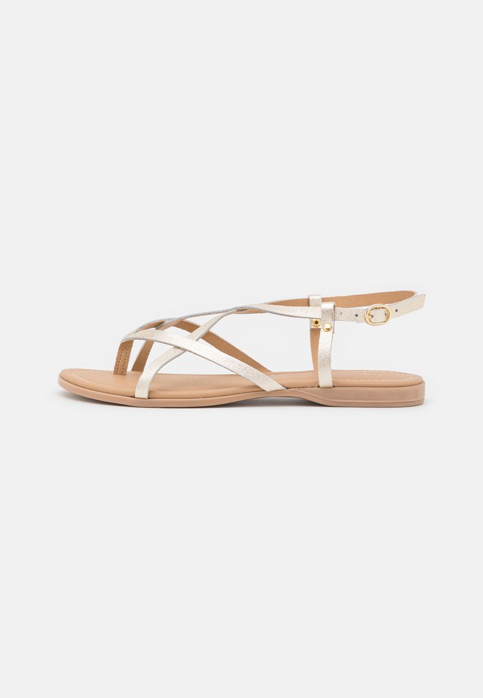 Sandales Anna Field T-bar Doré Femme | IYM-7643718